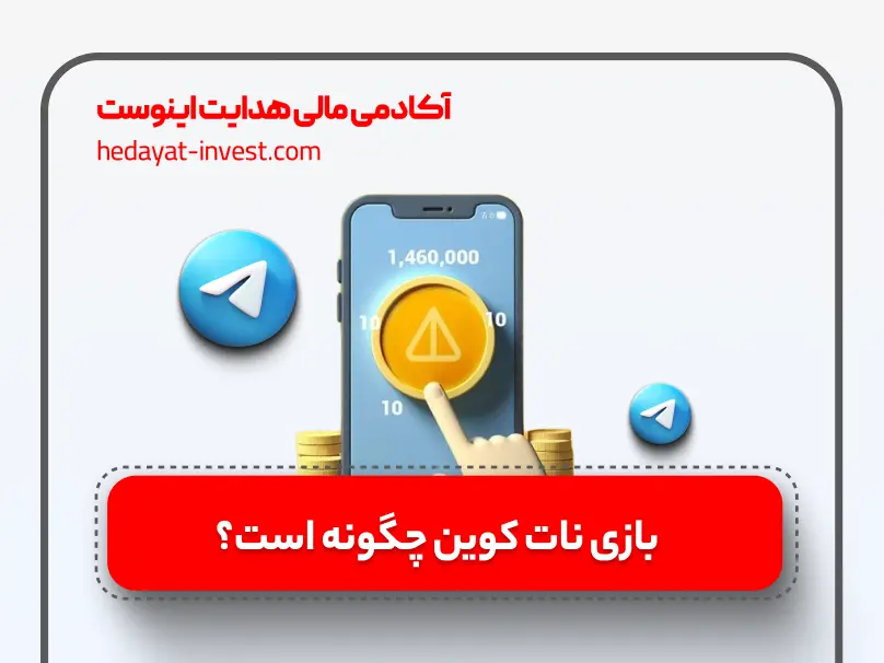 داستان بازی نات کوین در دنیای دیجیتال و در آینده‌ای خیالی رخ می‌دهد. بازیکنان در این بازی نقش کاراکترهایی را بازی می‌کنند که در یک دنیای دیجیتال به دنبال نات کوین‌ها و آیتم‌های نایاب می‌گردند. با استفاده از توکن‌های نات کوین که در طول بازی به دست می‌آورند، می‌توانند آیتم‌های دیجیتالی بیشتری خریداری کنند و در رقابت‌های مختلفی شرکت کنند.